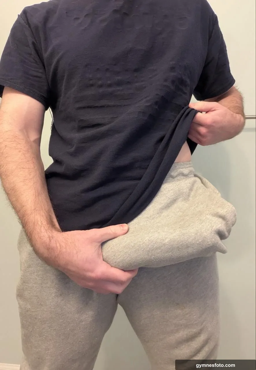 35 straight grey sweats