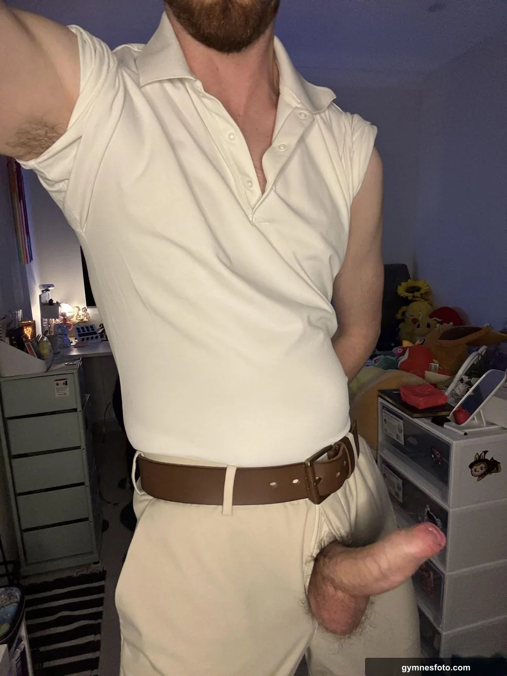 Rate my uncut cock through the fly 🥴