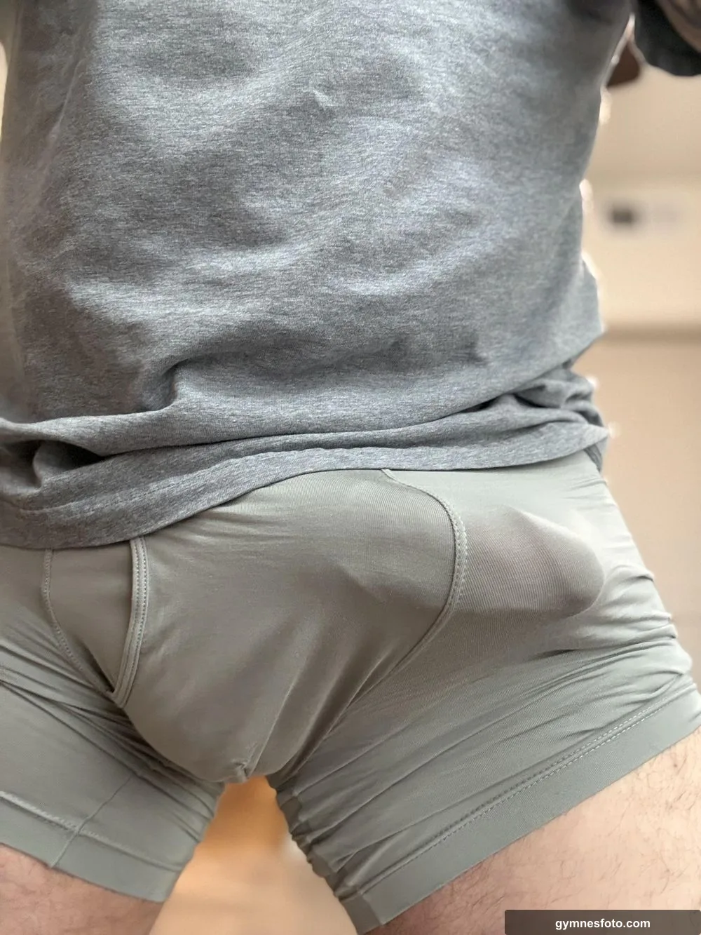 (28) Straight- Morning wood bulge