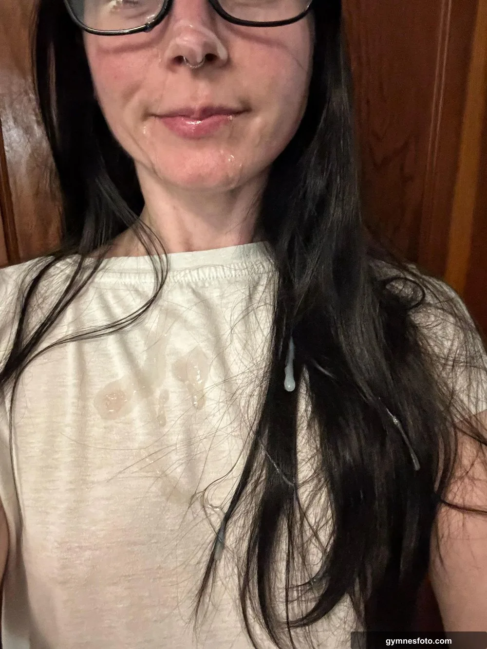 Oops got some in my hair