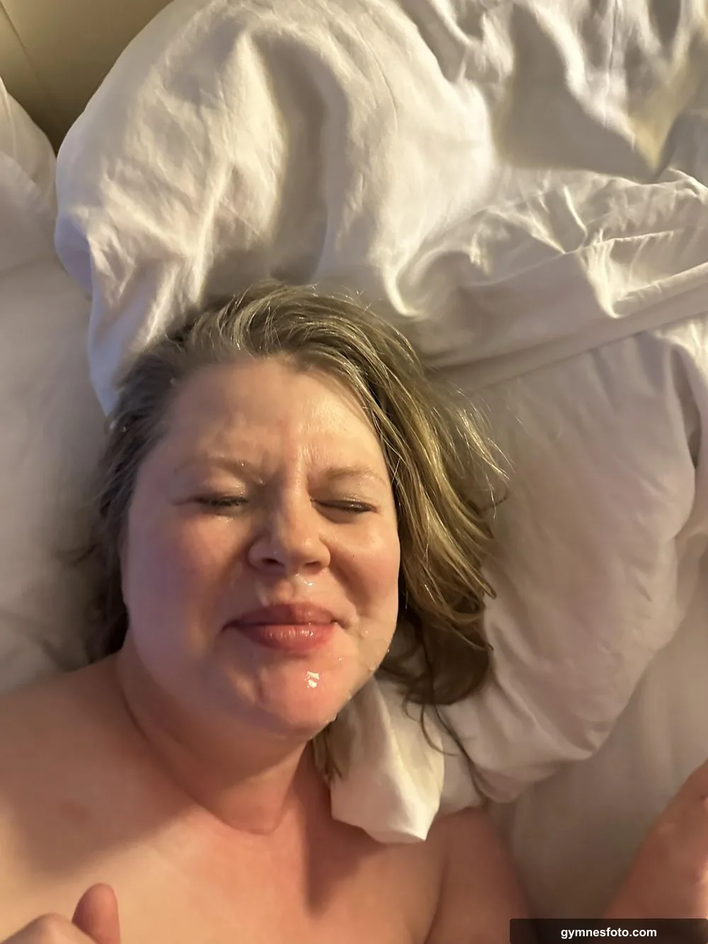 wife facial
