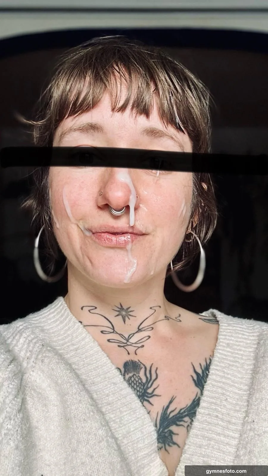 Who wants to mess up my face like that