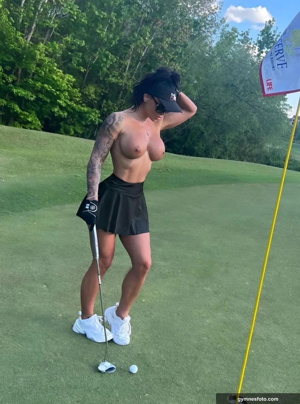I always play 19 holes with the guys instead of 18