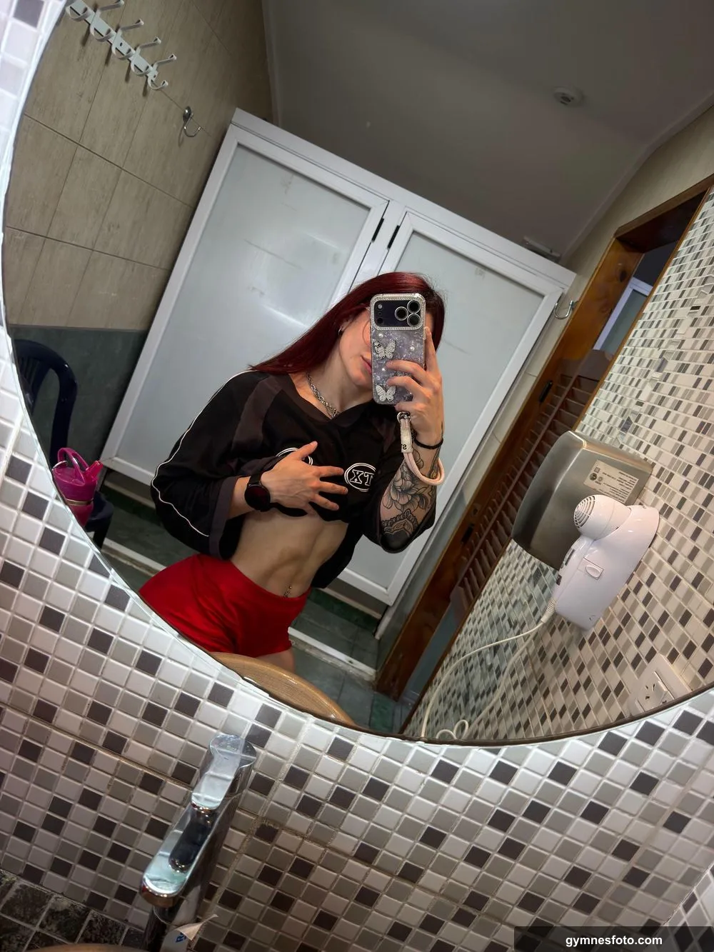 shredded abs