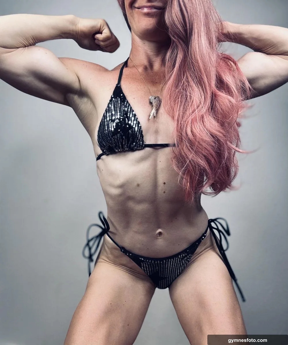 When I flex, you look — especially at these natural biceps.